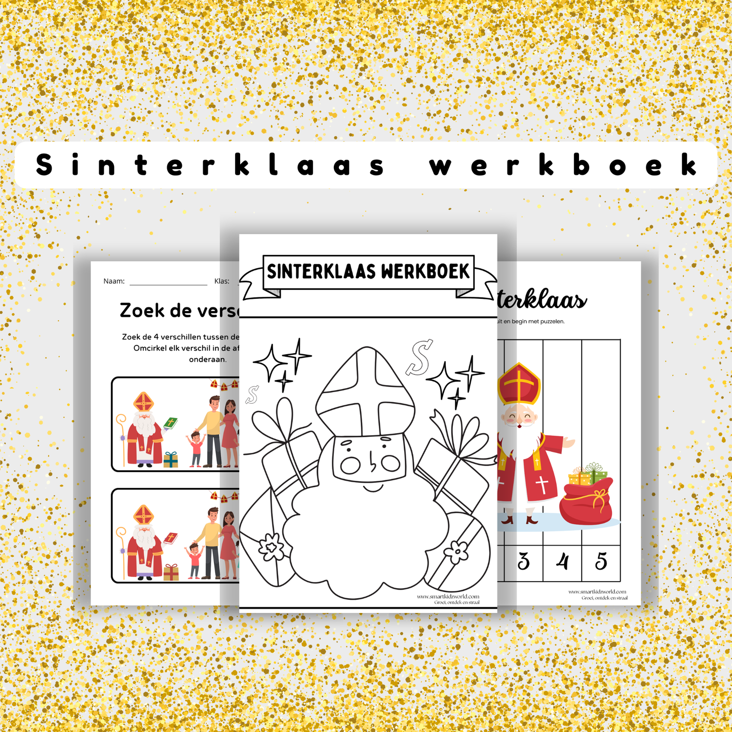 Vrolijk Sinterklaas Werkboek!