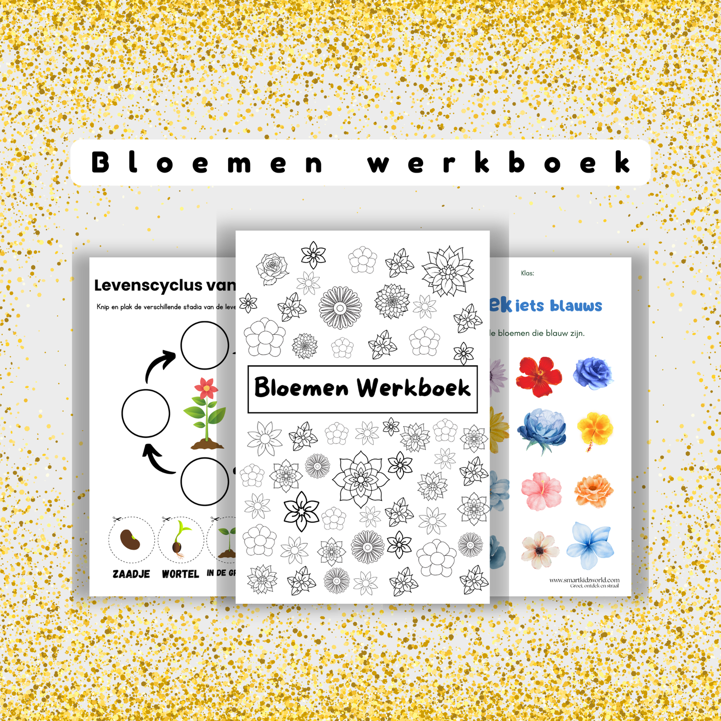 đŧ Bloemen Werkboek â Spelenderwijs leren met de natuur!