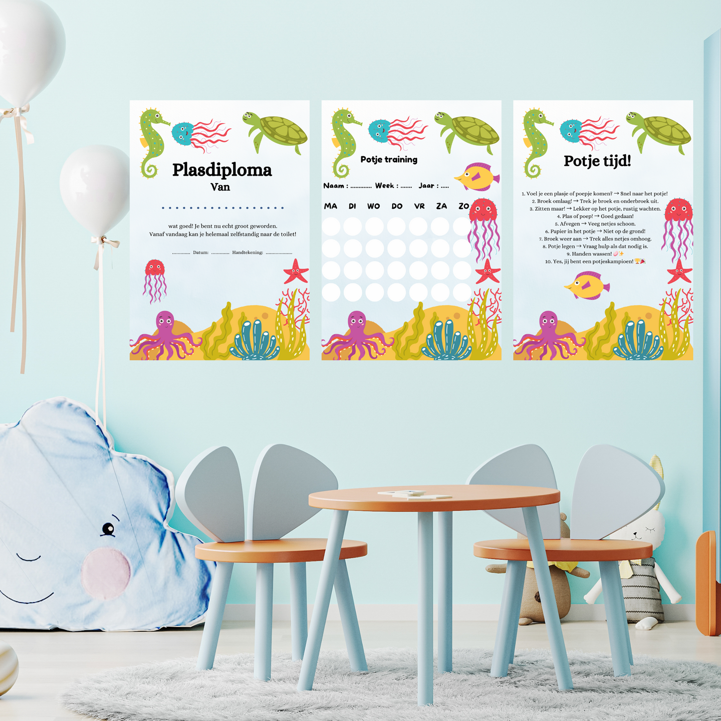 Potjes training: De grote stap naar zindelijkheid! - Pakket - Printable