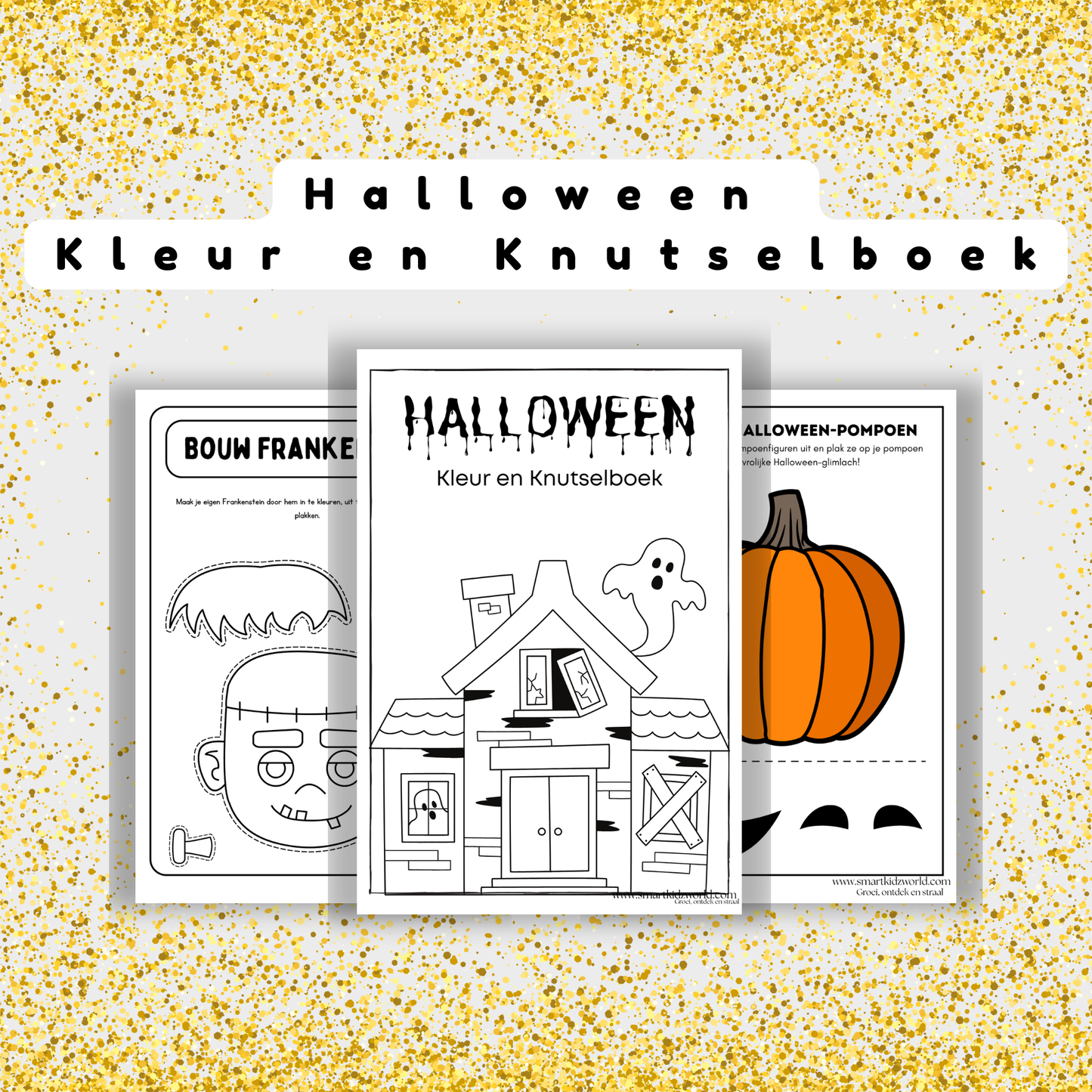 π Halloween Kleur- en Knutselboek π