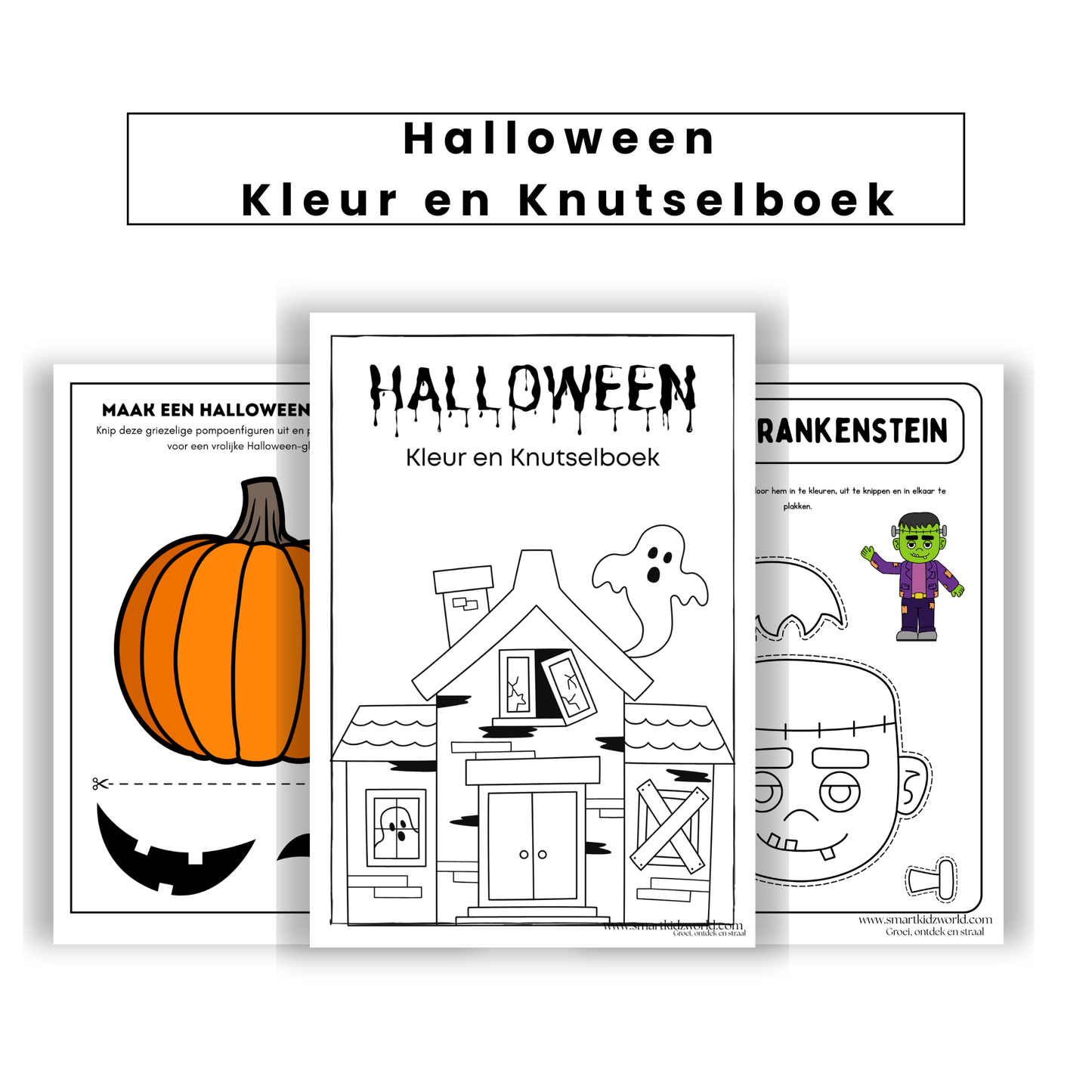 š Halloween Kleur- en Knutselboek ā PDF š