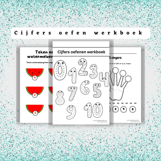 Cijfers oefenen werkboek PDF