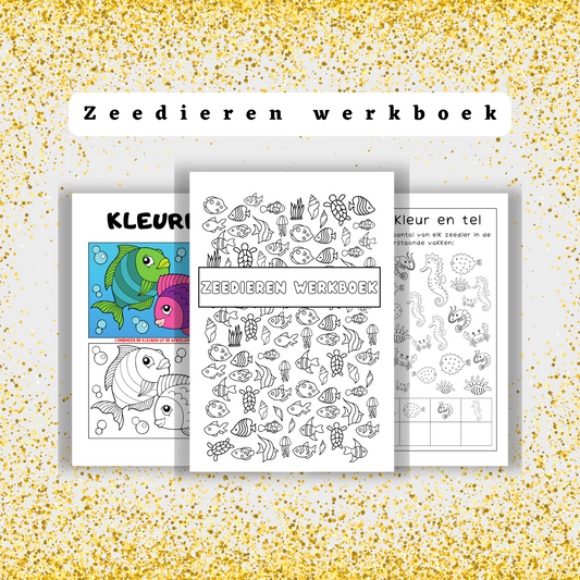 🐠 Zeedieren Werkboek 🌊