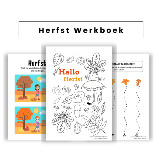 🍂 Herfst Werkboek –  vanaf 3 jaar PDF