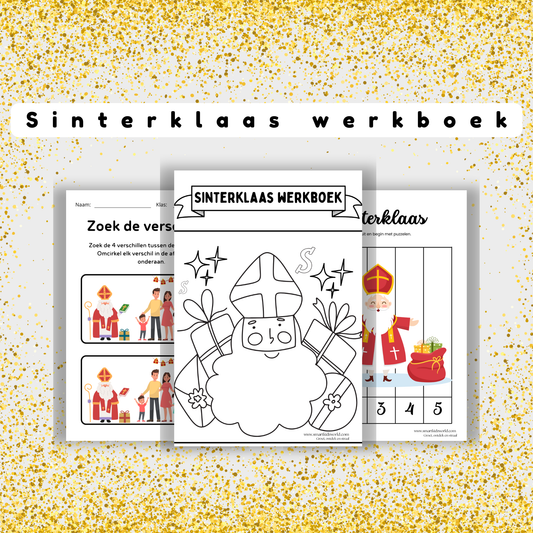 Vrolijk Sinterklaas Werkboek!