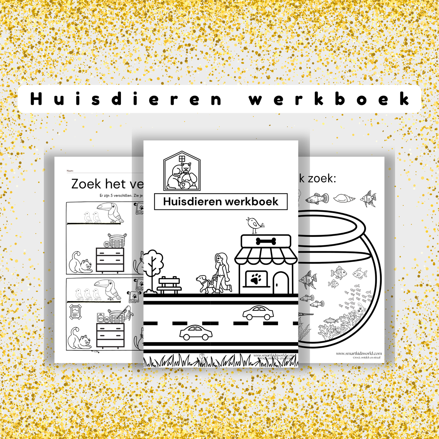 Huisdieren Werkboek