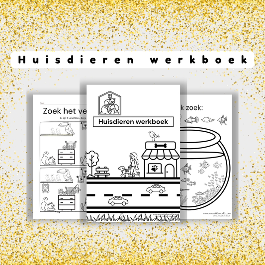 Huisdieren Werkboek