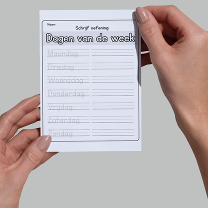 Schrijfplezier: Leren Schrijven voor Kinderen! - Pakket - Printable