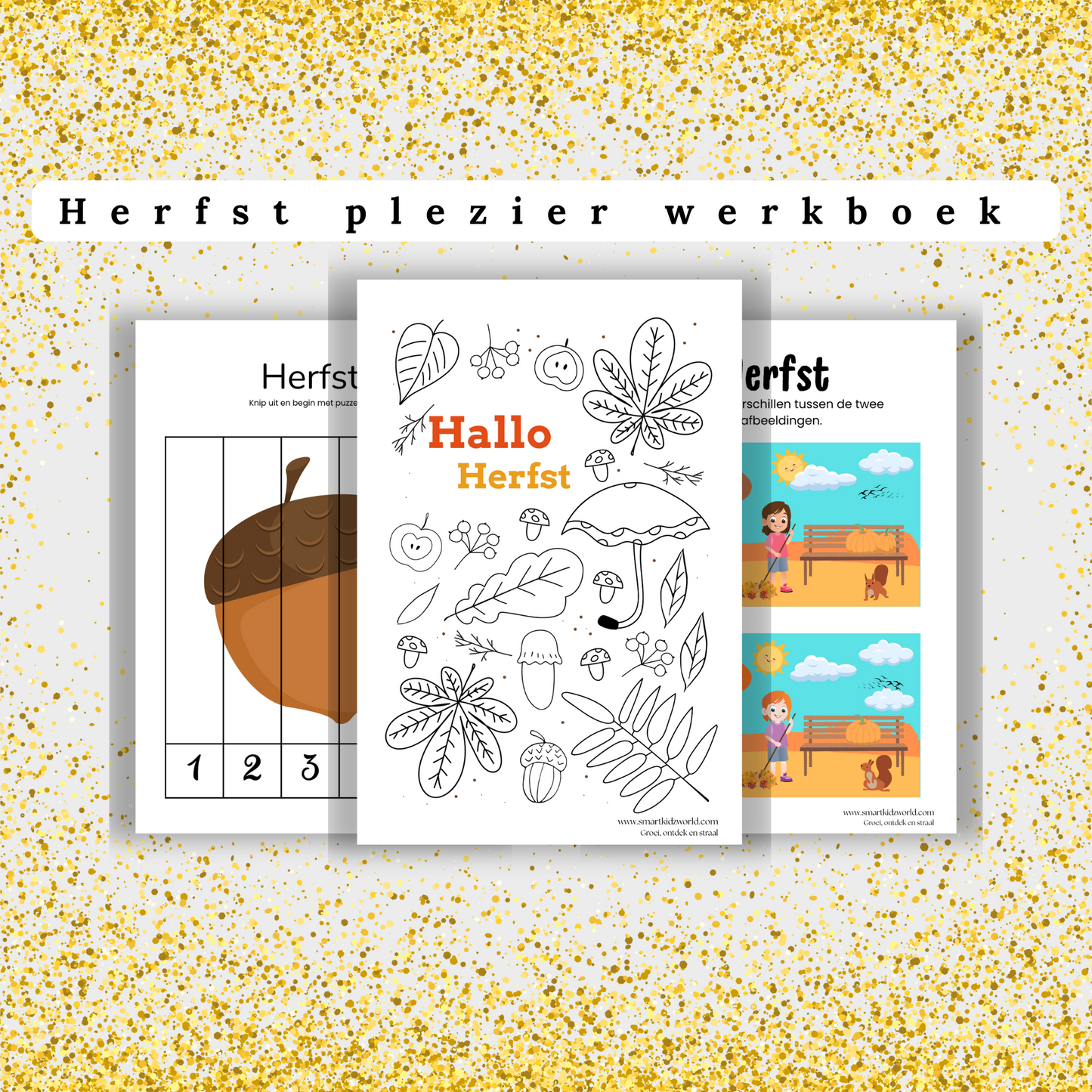 Herfst plezier werkboek