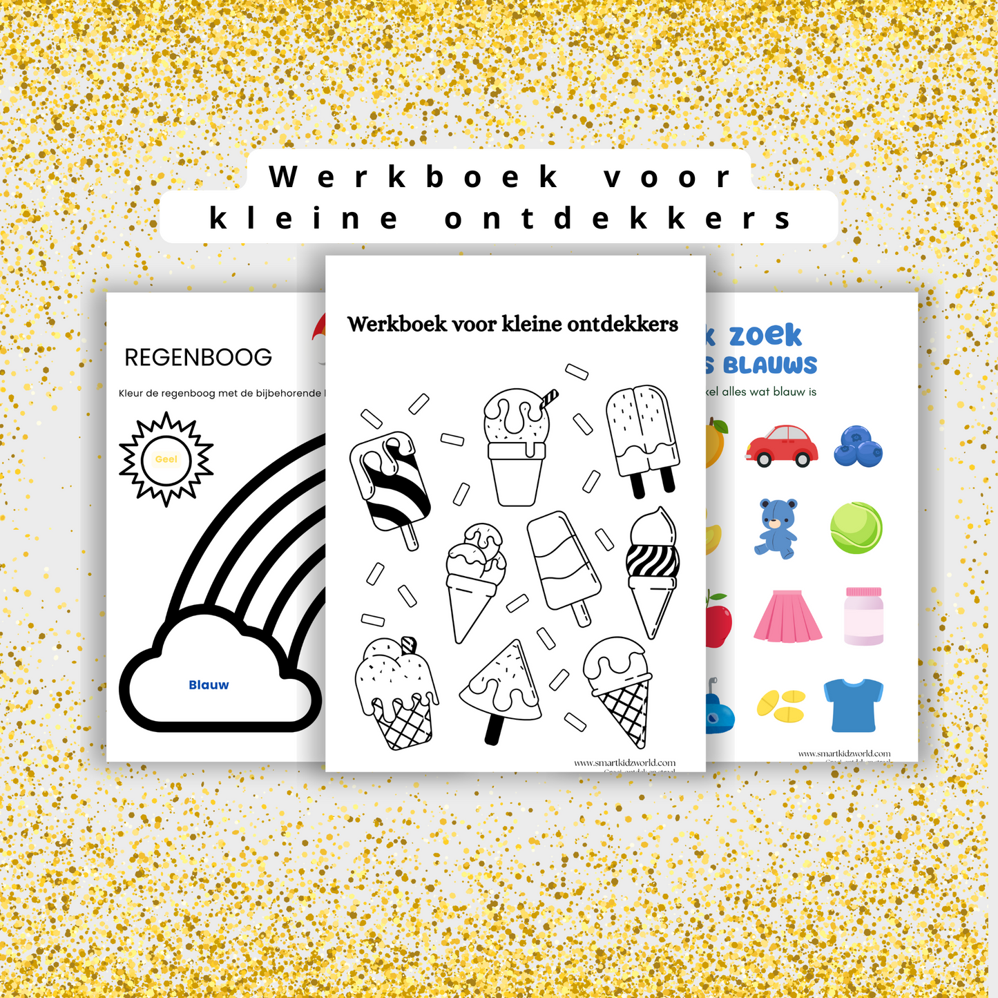Ontdekken in Kleuren - Spelenderwijs groeien met vrolijke kleurplaten en activiteiten.