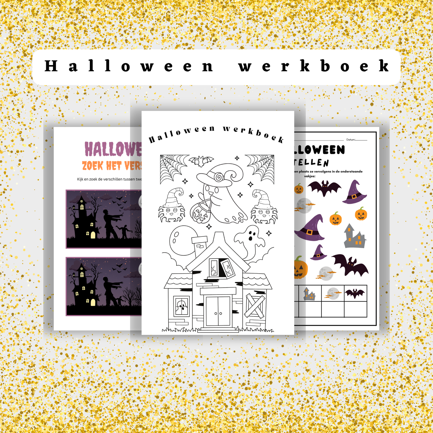 Halloween Werkboek