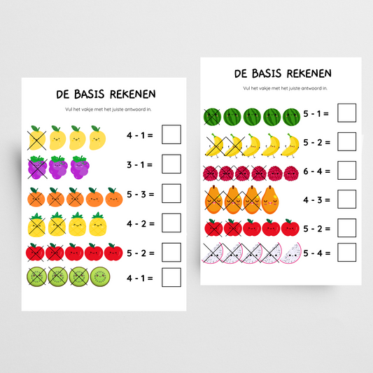 Hoeveel Stukjes Fruit Tel Jij?