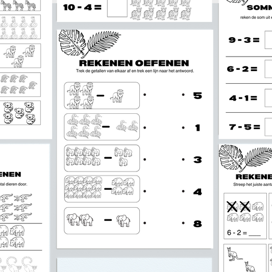 Tel de Diertjes – Leren Rekenen was nog nooit zo leuk!