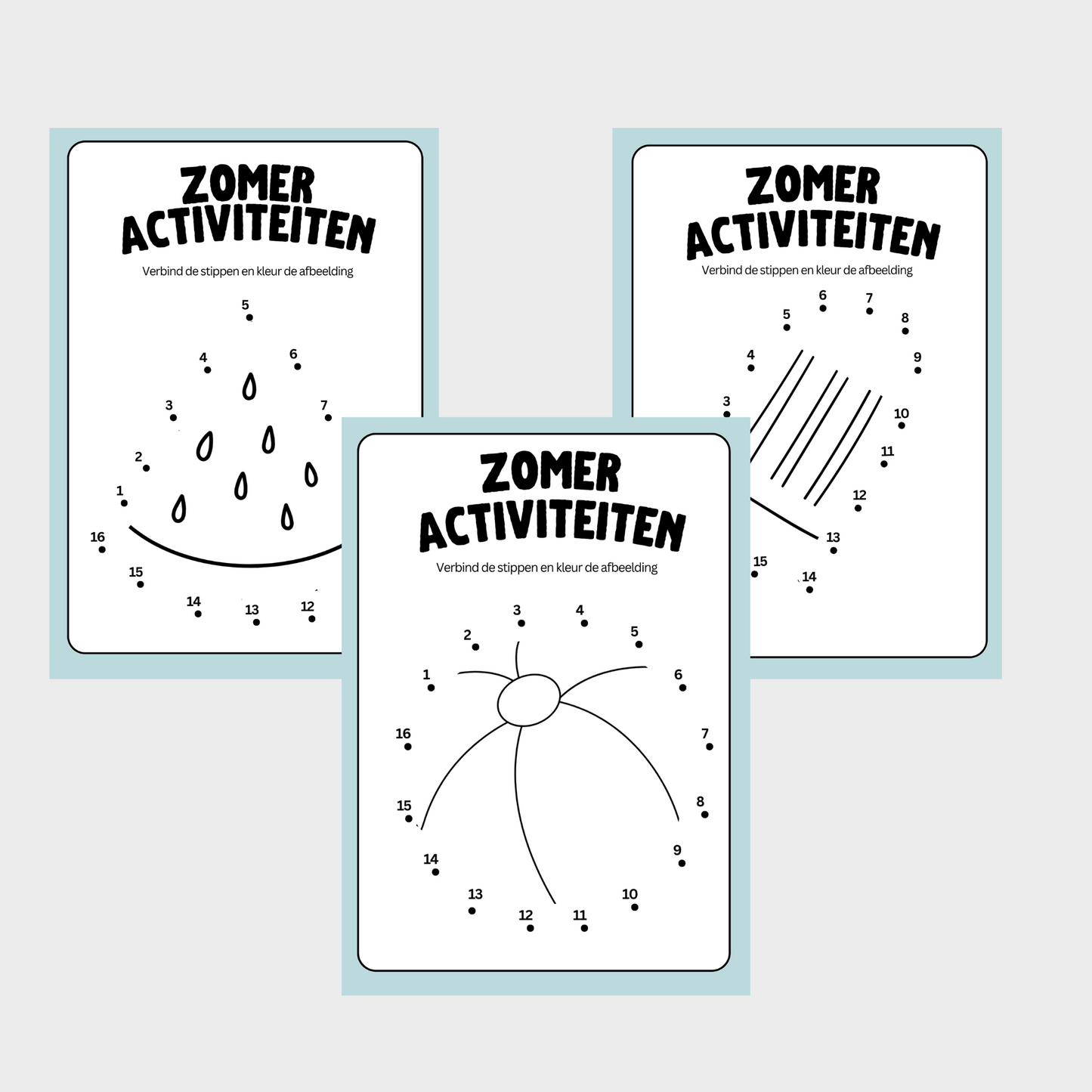 Zomerpuntjes: Verbind & Kleur!
