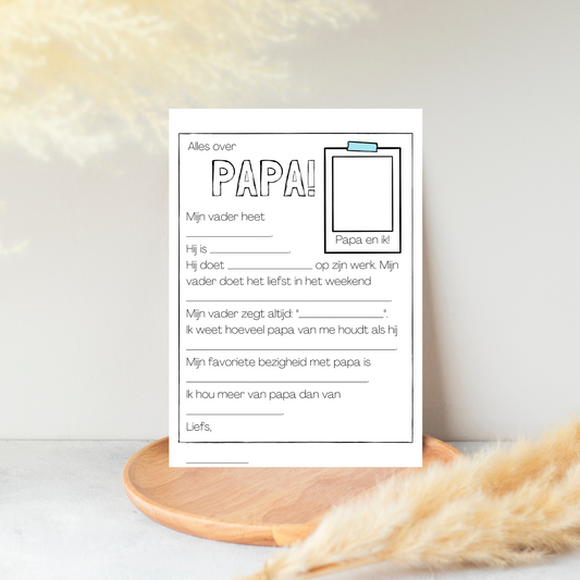 Mijn Papa door Mijn Ogen